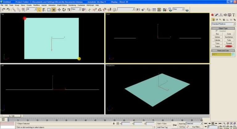 Xây dựng mô hình biệt thự bằng 3dmax (phần 1)-Trung tâm học 3dsmax Tri Thức Việt