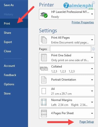 cach in hai mat giay trong file word pdf excel 5