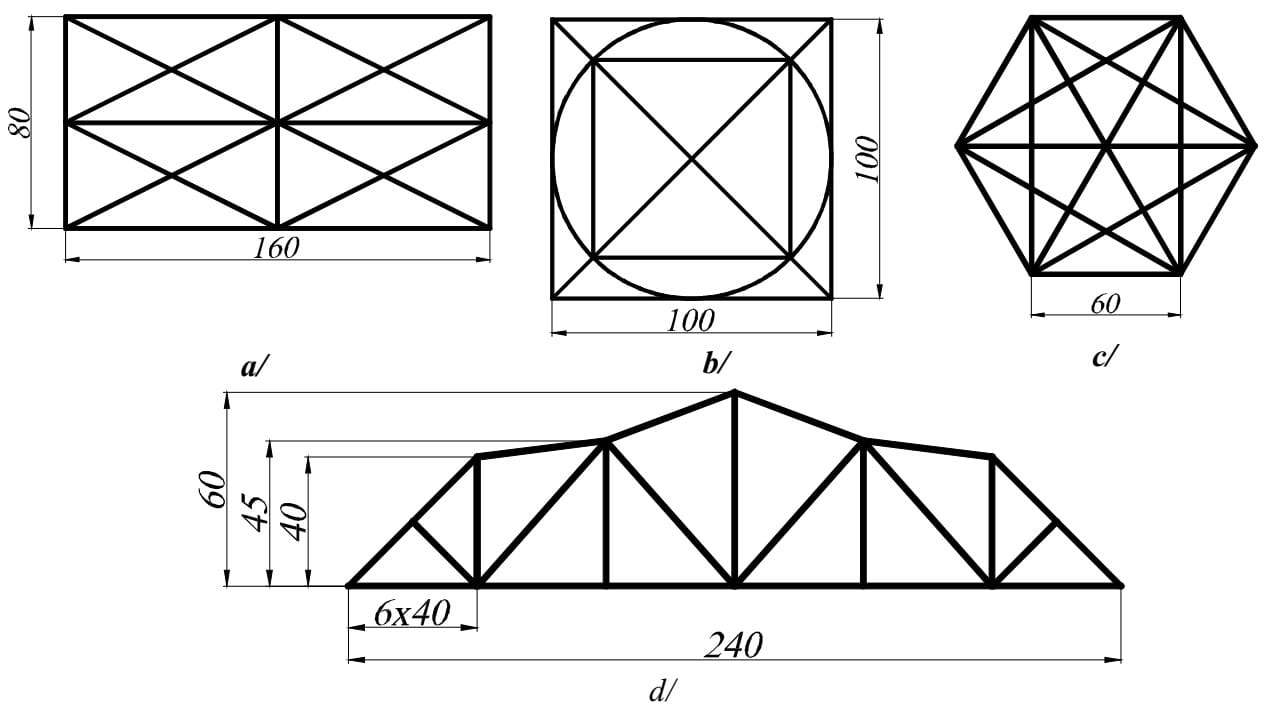 Bài tập AutoCad 2D - Bài số 3-2