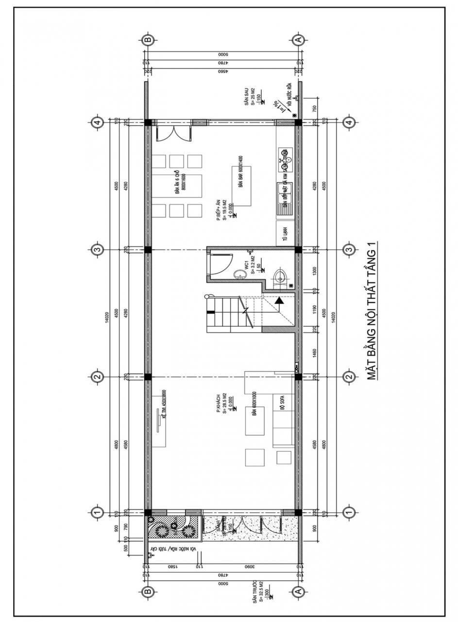 Bài tập AutoCad 2D - Bài số ôn tập - 9