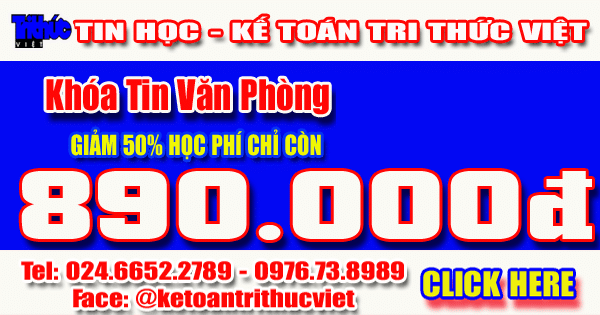 Khóa tin học văn phòng tổng hợp word + excel + PowerPoint